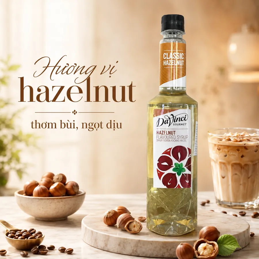 Siro DaVinci hạt dẻ